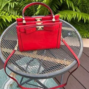 Genuine, Kate, spade mini bag. Red.
